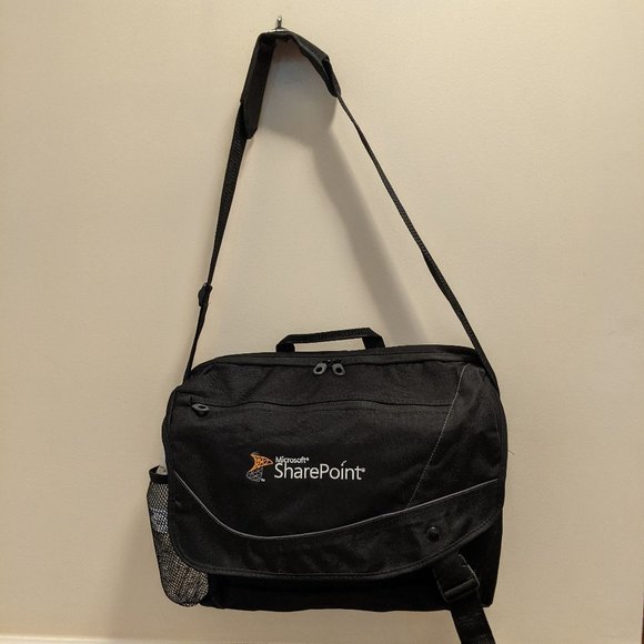 Canvas Messenger Style Laptop Bag - Picture 1 of 16